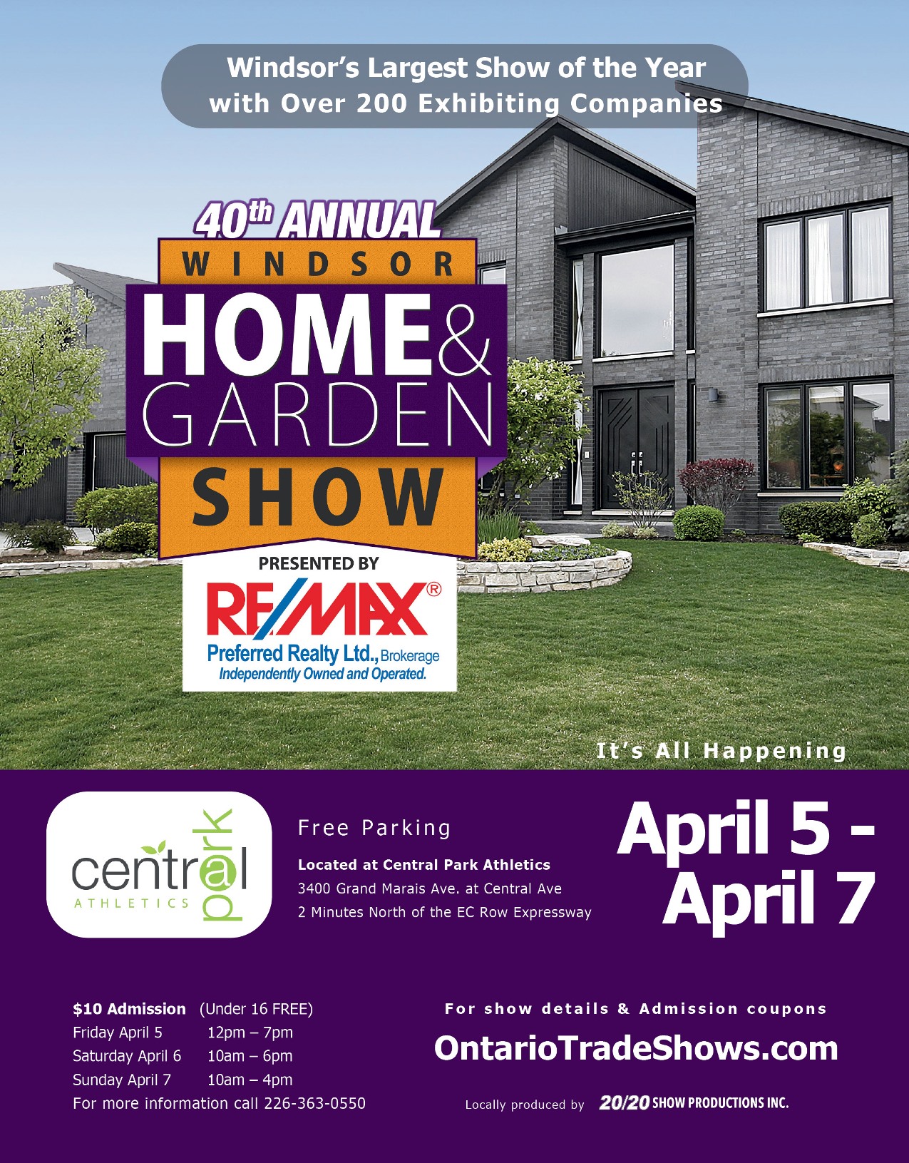 Windsor Home and Garden Show Poster